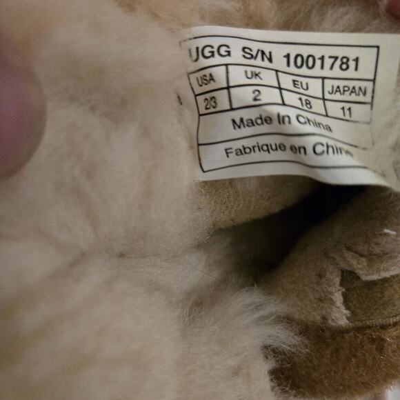 UGG Australia Cassie leopard baby infant 2-3C (6-12mos) - Picture 5 of 7